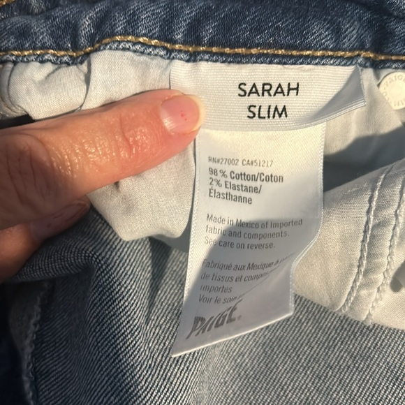 Paige Sz 30 Sarah slim straight leg jeans - Picture 5 of 5